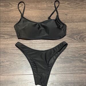 SHEIN Black Bikini Set